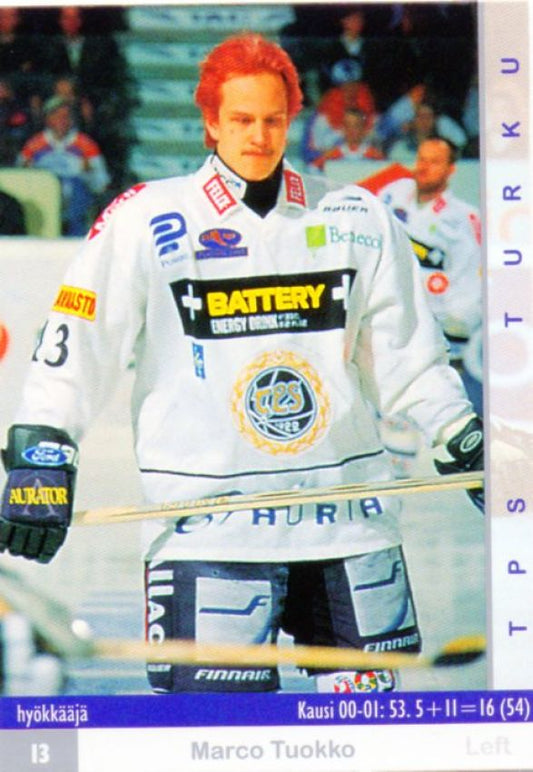 FIN/NHL 2001-02 Finnish Cardset - No 143 - Marco Tuokko