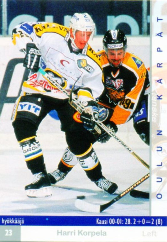 FIN/NHL 2001-02 Finnish Cardset - No 285 - Harri Korpela