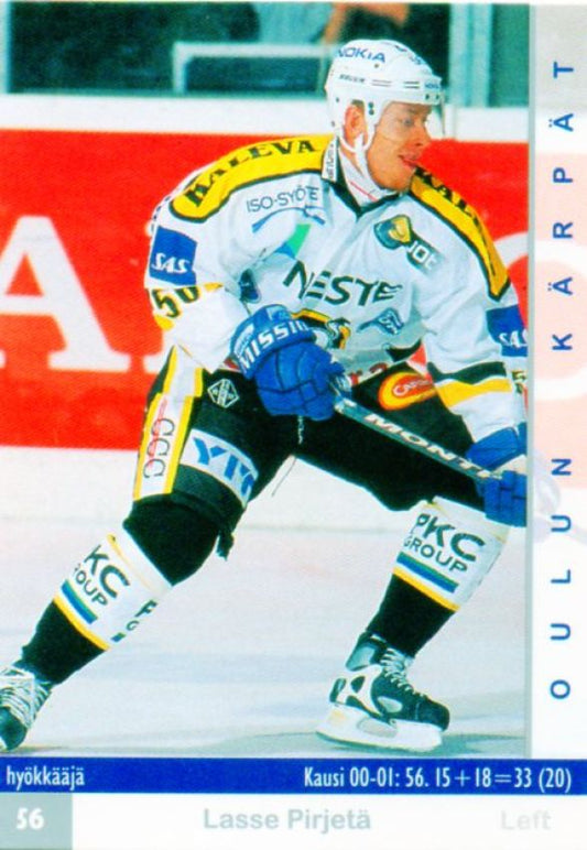 FIN/NHL 2001-02 Finnish Cardset - No 289 - Lasse Pirjetä
