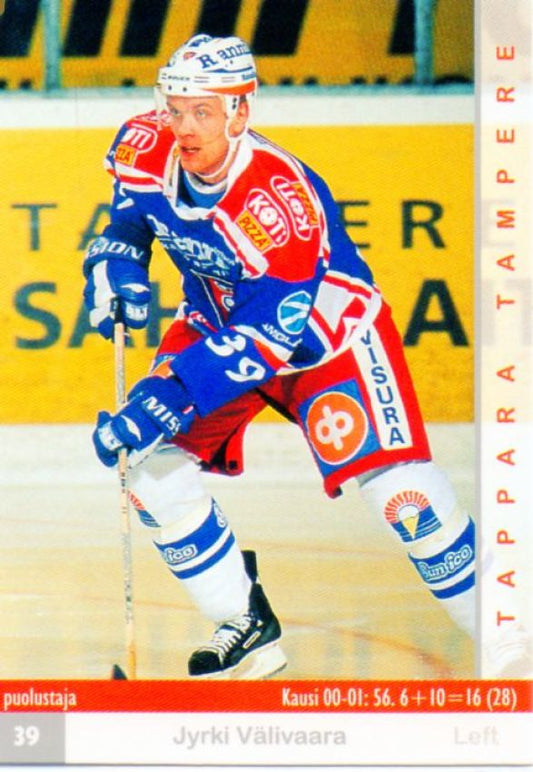 FIN/NHL 2001-02 Finnish Cardset - No 339 - Jyrki Välivaara