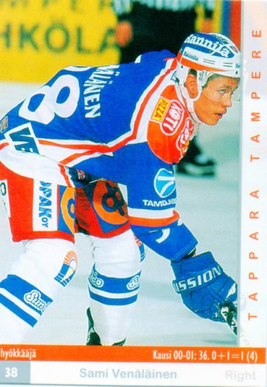 FIN/NHL 2001-02 Finnish Cardset - No 344 - Sami Venäläinen
