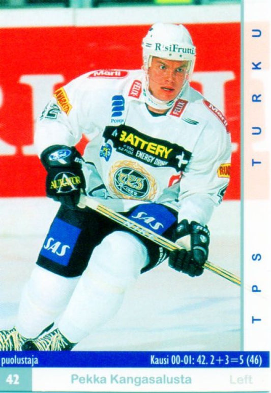 FIN/NHL 2001-02 Finnish Cardset - No 353 - Pekka Kangasalusta