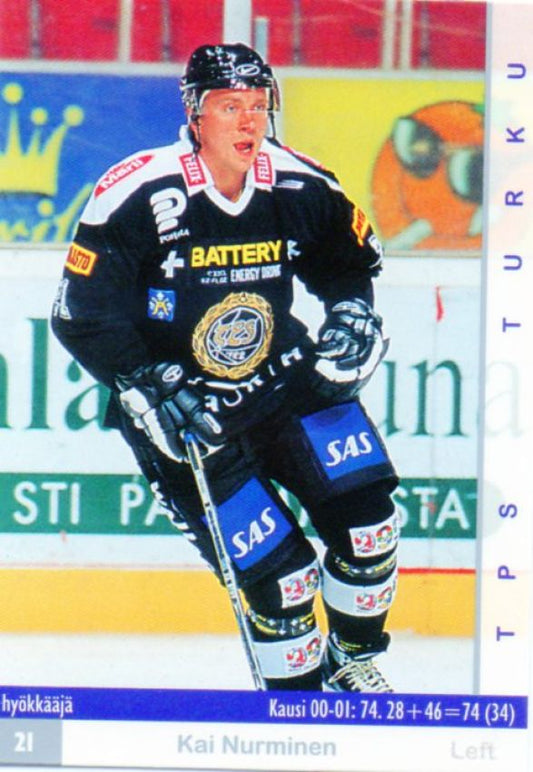 FIN/NHL 2001-02 Finnish Cardset - No 357 - Kai Nurminen