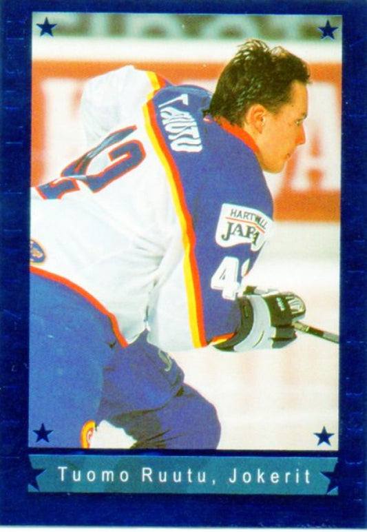 FIN/NHL 2001-02 Finnish Cardset Adrenaline Rush - No 6 of 6 - Tuomo Ruutu
