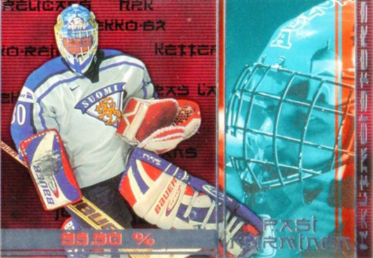FIN/NHL 2001-02 Finnish Cardset Haltmeisters - No 1 of 12 - Pasi Nurminen