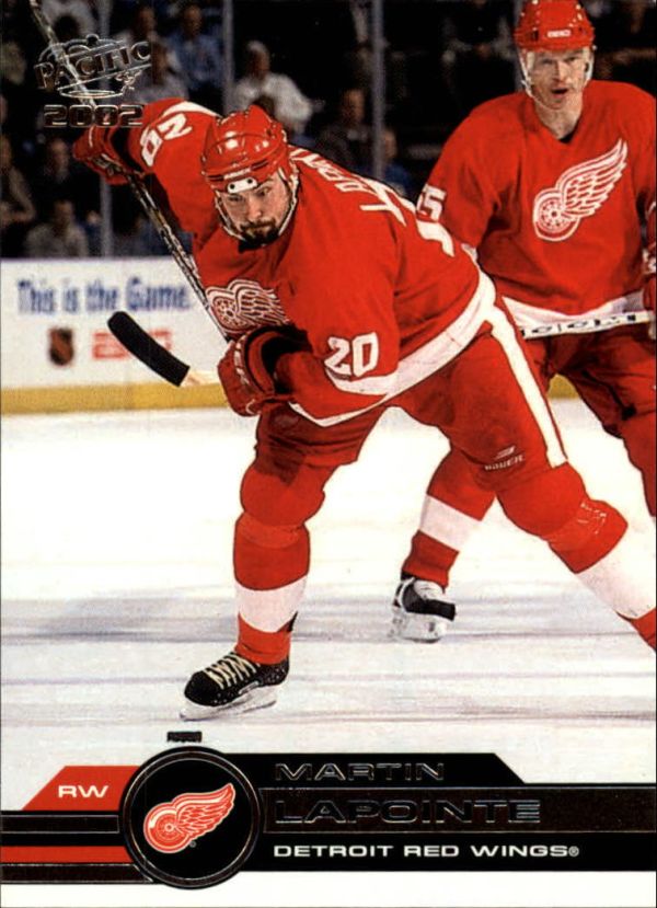 NHL 2001-02 Pacific - No. 143 - Martin Lapointe