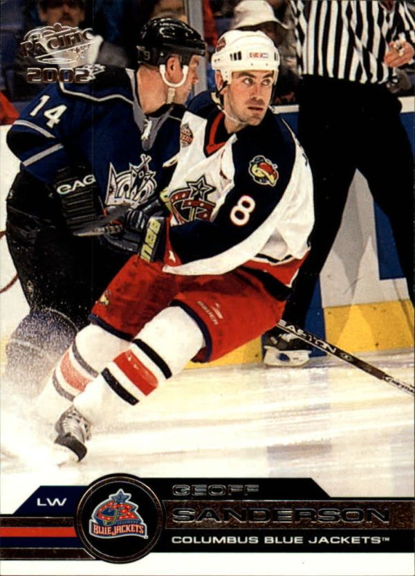 NHL 2001-02 Pacific - No 116 - Geoff Sanderson