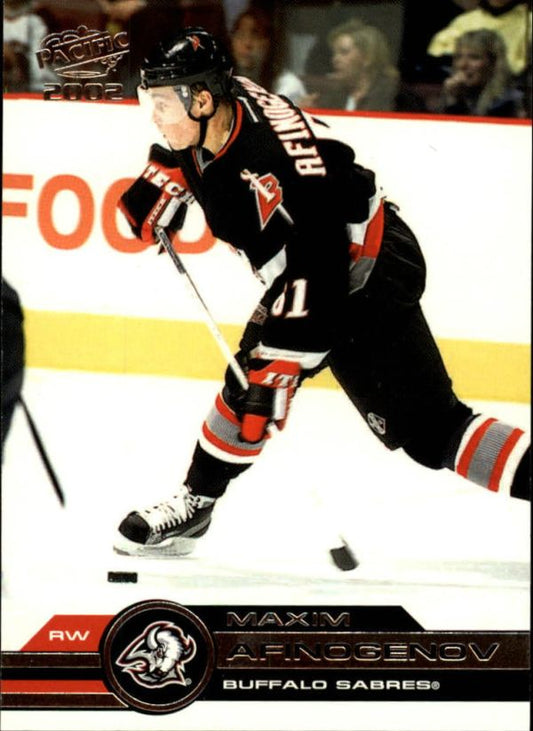 NHL 2001-02 Pacific - No 42 - Maxim Afinogenov