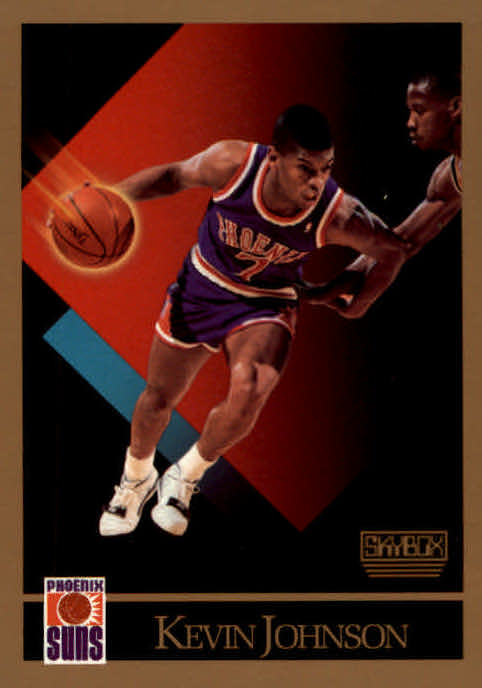 NBA 1990-91 SkyBox - No 224A - Kevin Johnson