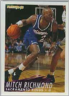 NBA 1994-95 Fleer - No 195 - Mitch Richmond