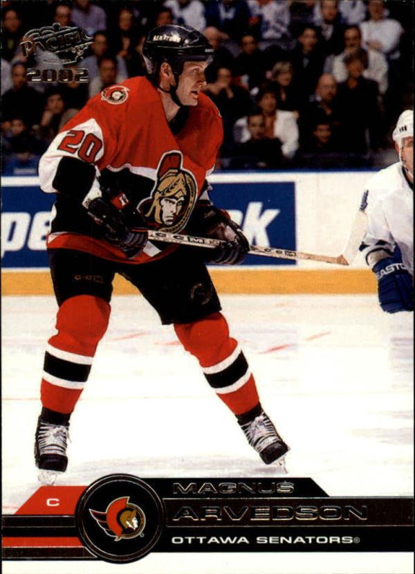 NHL 2001-02 Pacific - No. 270 - Magnus Arvedson