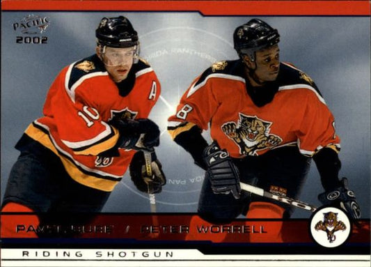 NHL 2001-02 Pacific - No 412 - Pavel Bure / Peter Worrell