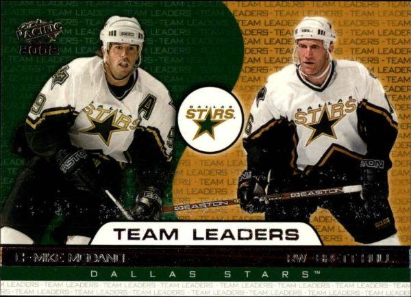 NHL 2001-02 Pacific - No 428 - Mike Modano / Brett Hull