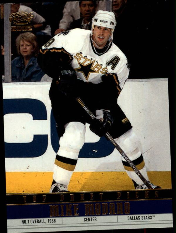 NHL 2001-02 Pacific Top Draft Picks - No 8 - Mike Modano