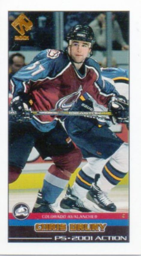 NHL 2000-01 Private Stock PS-2001 Action - No 9 - Chris Drury