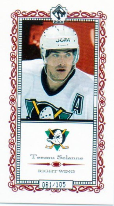 NHL 2000-01 Private Stock PS-2001 Stars - No 2 - Teemu Selanne