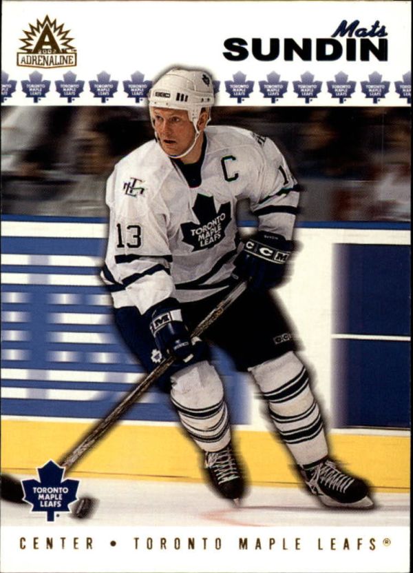 NHL 2001-02 Pacific Adrenaline - No 185 - Mats Sundin