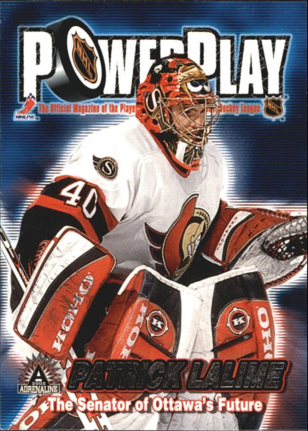 NHL 2001-02 Pacific Adrenaline Power Play - No 25 - Patrick Lalime