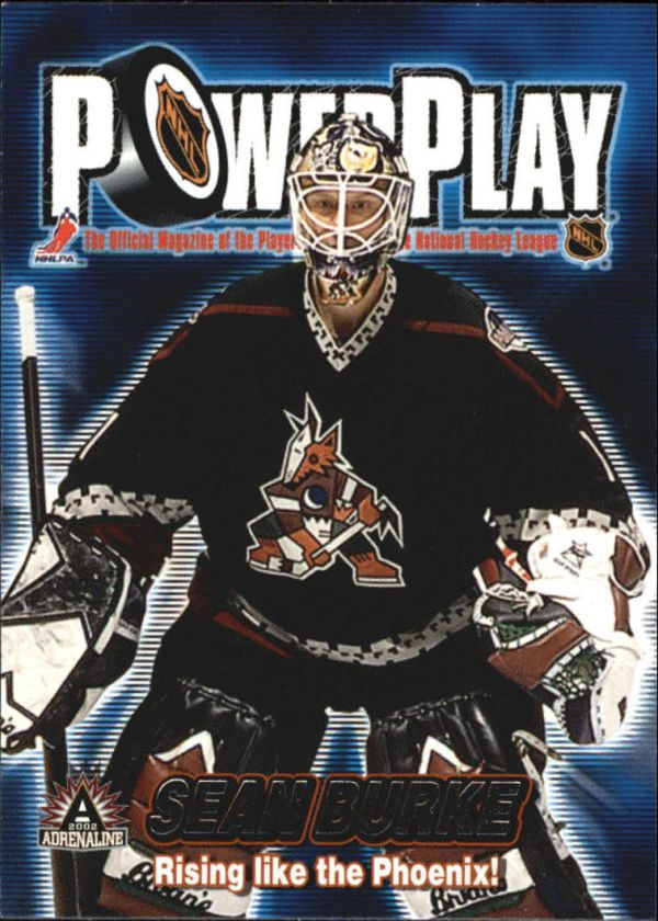 NHL 2001-02 Pacific Adrenaline Power Play - No 27 - Sean Burke