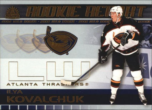 NHL 2001-02 Pacific Adrenaline Rookie Report - No 3 - Ilya Kovalchuk