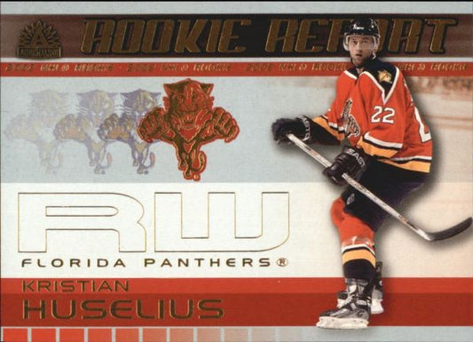 NHL 2001-02 Pacific Adrenaline Rookie Report - No 9 - Kristian Huselius