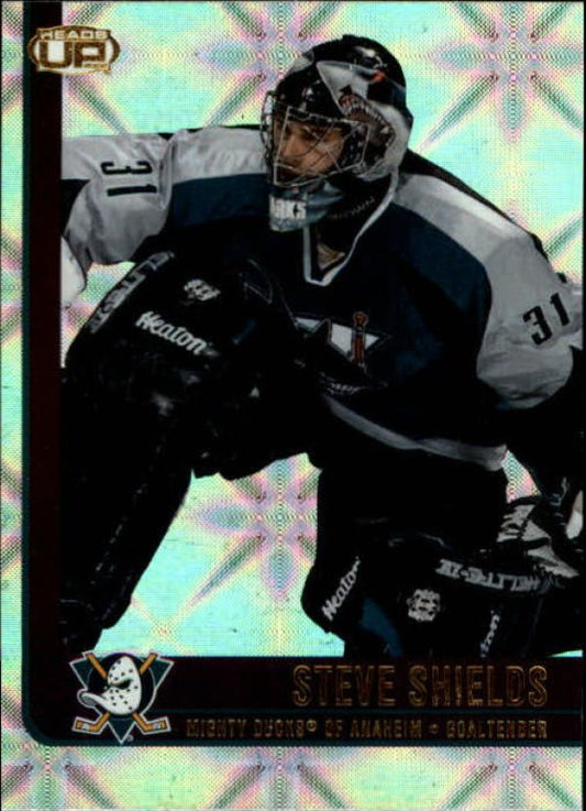 NHL 2001-02 Pacific Heads Up - No 2 - Steve Shields