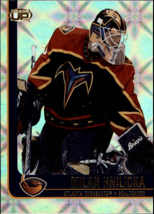 NHL 2001-02 Pacific Heads Up - No 4 - Milan Hnilicka