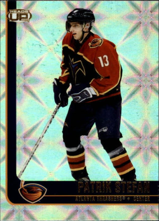 NHL 2001-02 Pacific Heads Up - No 5 - Patrik Stefan