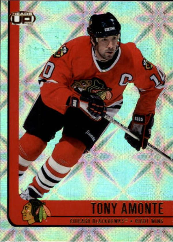 NHL 2001-02 Pacific Heads Up - No 18 - Tony Amonte