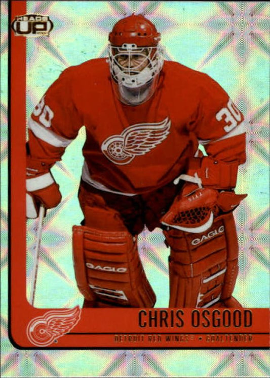 NHL 2001-02 Pacific Heads Up - No 36 - Chris Osgood