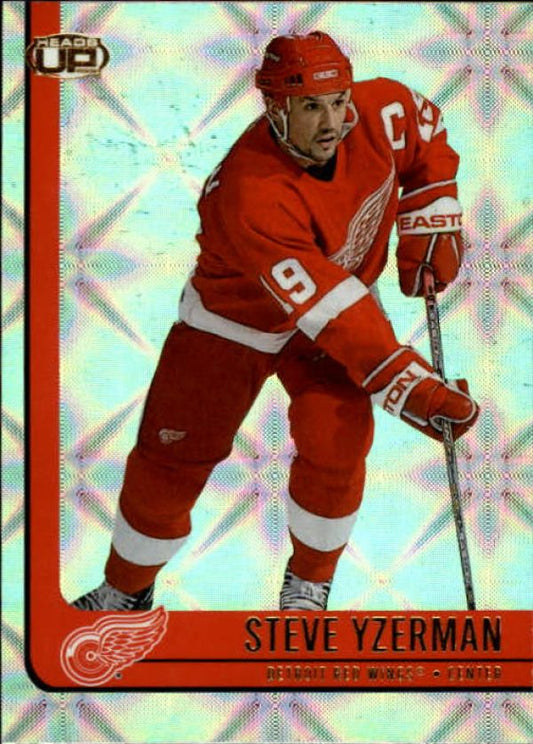 NHL 2001-02 Pacific Heads Up - No 39 - Steve Yzerman