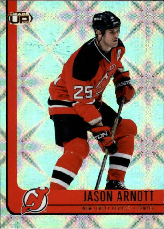 NHL 2001-02 Pacific Heads Up - No 55 - Jason Arnott