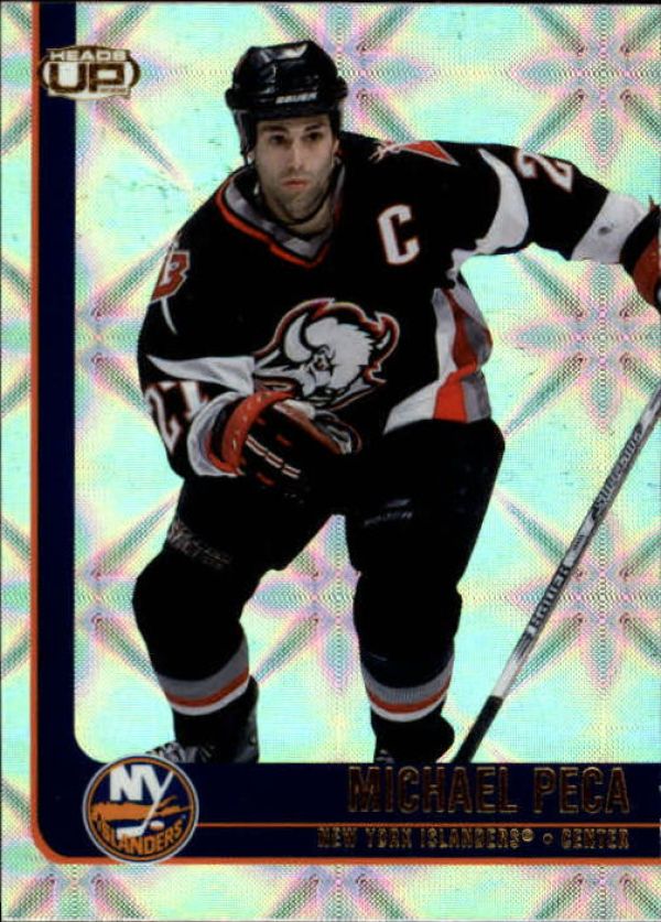 NHL 2001-02 Pacific Heads Up - No 61 - Michael Peca