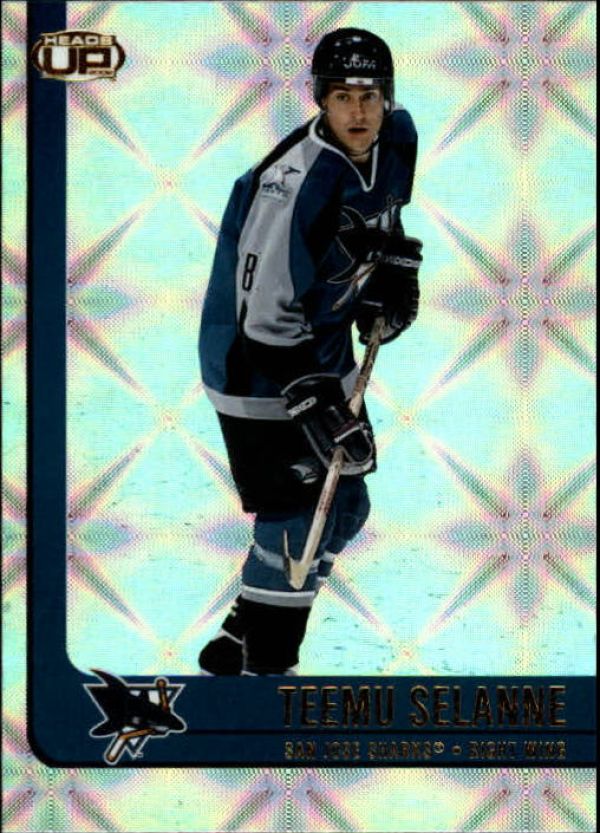 NHL 2001-02 Pacific Heads Up - No 85 - Teemu Selanne