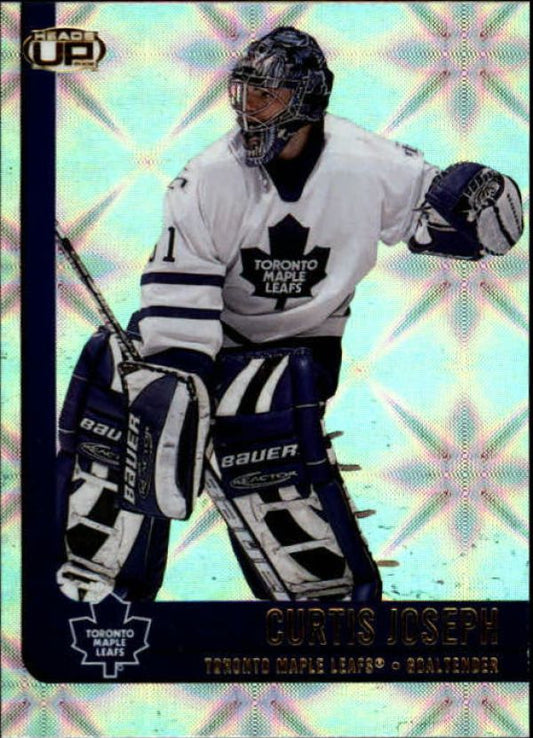 NHL 2001-02 Pacific Heads Up - No 89 - Curtis Joseph