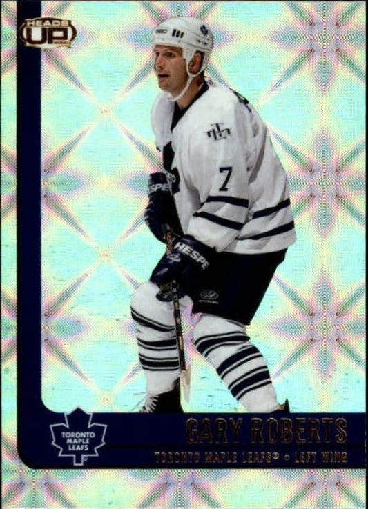 NHL 2001-02 Pacific Heads Up - No 91 - Gary Roberts