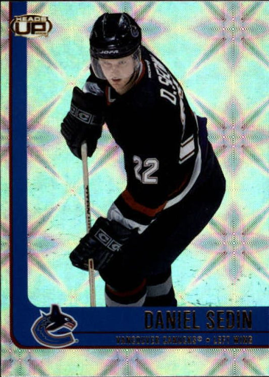 NHL 2001-02 Pacific Heads Up - No 95 - Daniel Sedin