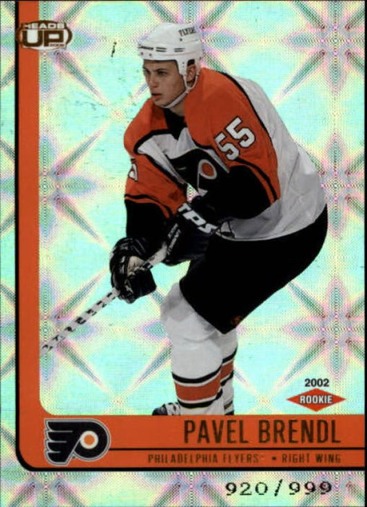 NHL 2001-02 Pacific Heads Up - No 114 - Pavel Brendel