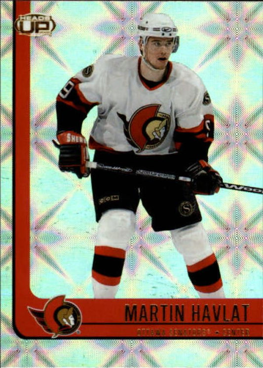 NHL 2001-02 Pacific Heads Up - No 68 - Martin Havlat