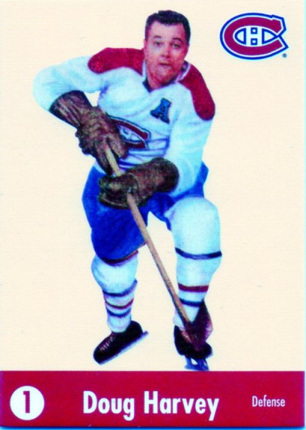 NHL 2001-02 Parkhurst He Shoots - He Scores Points - No 2 - Doug Harvey