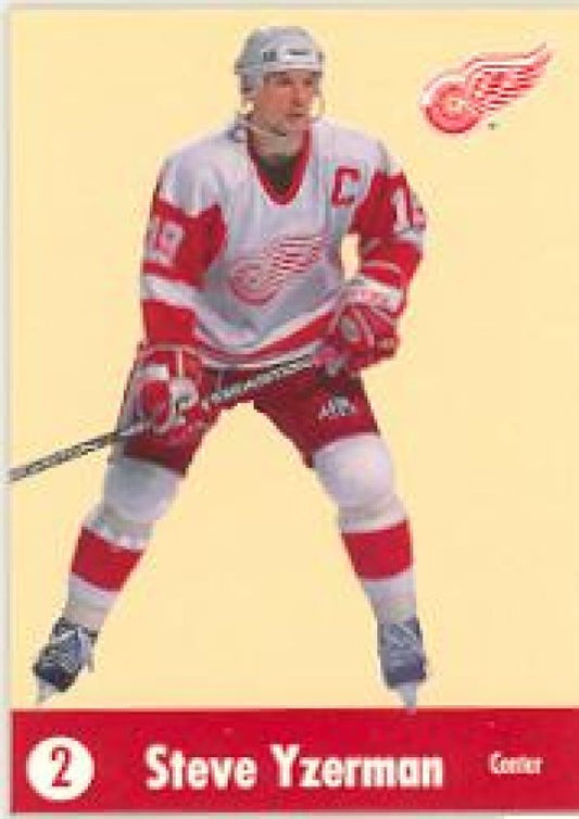 NHL 2001-02 Parkhurst He Shoots - He Scores Points- No 15 - Steve Yzerman