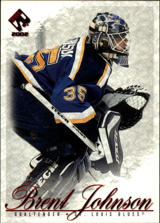 NHL 2001-02 Private Stock - No 80 - Brent Johnson