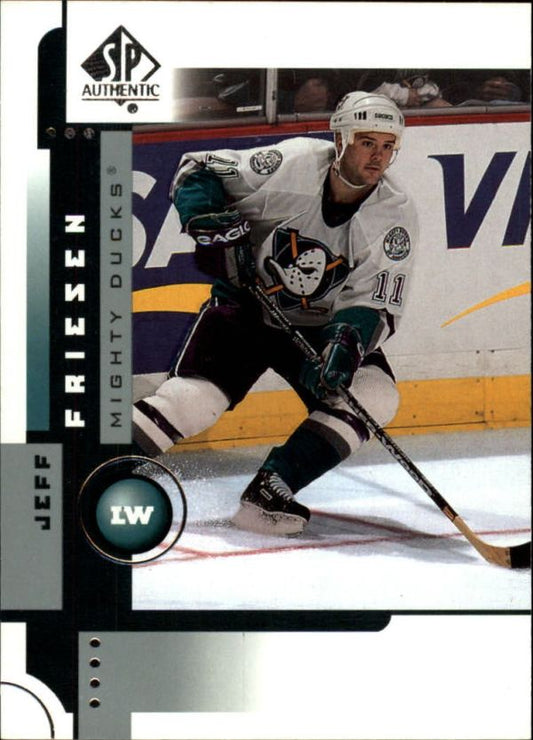 NHL 2001-02 SP Authentic - No 1 - Jeff Friesen