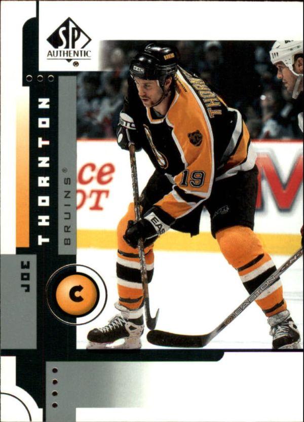 NHL 2001-02 SP Authentic - No 6 - Joe Thornton