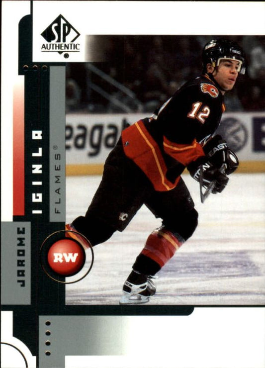 NHL 2001-02 SP Authentic - No 11 - Jarome Iginla