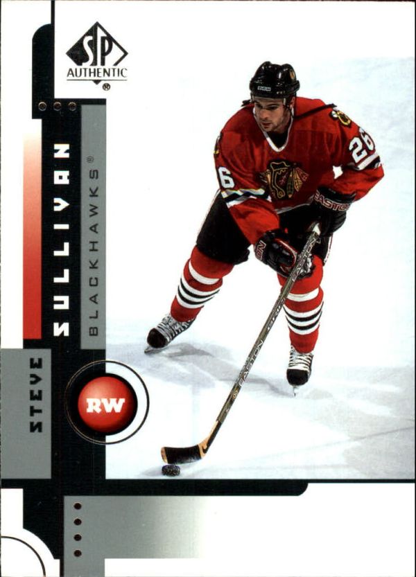 NHL 2001-02 SP Authentic - No 15 - Steve Sullivan