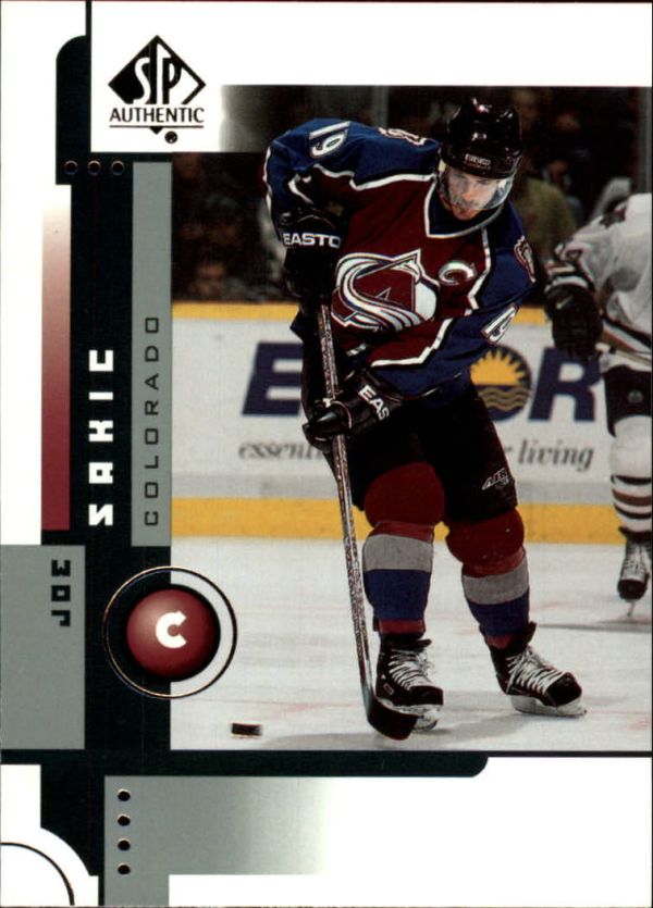 NHL 2001-02 SP Authentic - No 16 - Joe Sakic