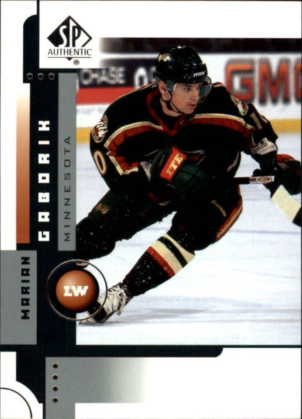 NHL 2001-02 SP Authentic - No 42 - Marian Gaborik