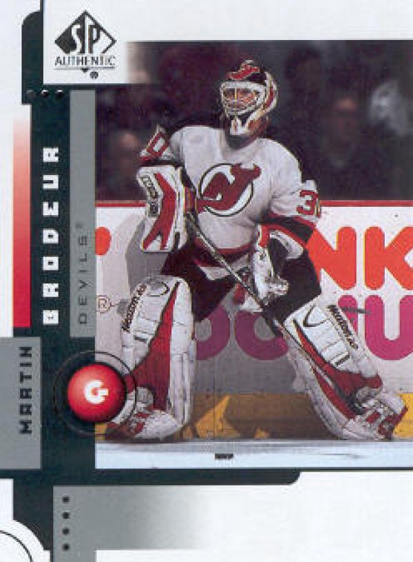 NHL 2001-02 SP Authentic - No 48 - Martin Brodeur