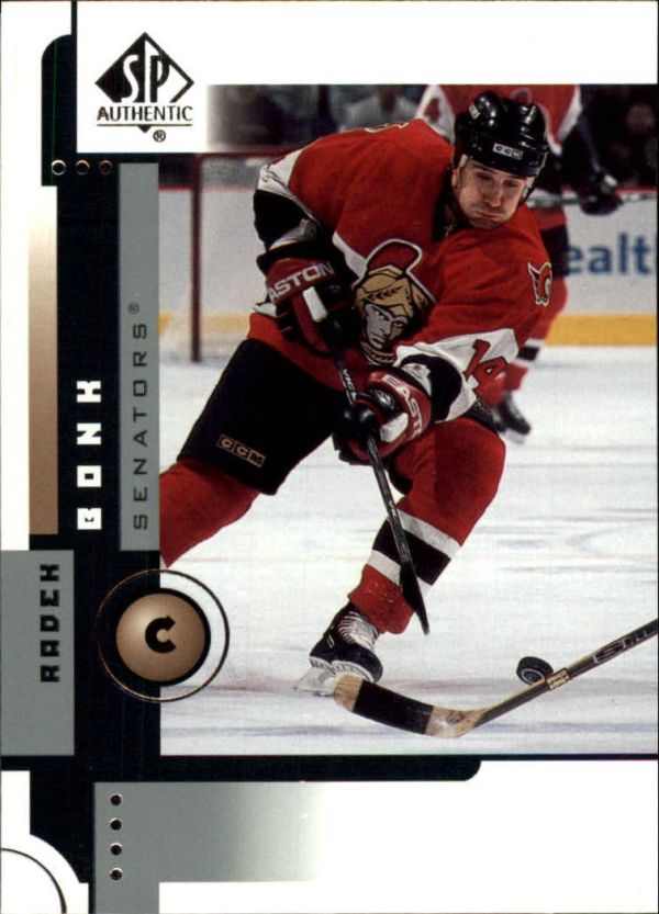 NHL 2001-02 SP Authentic - No 58 - Radek Bonk